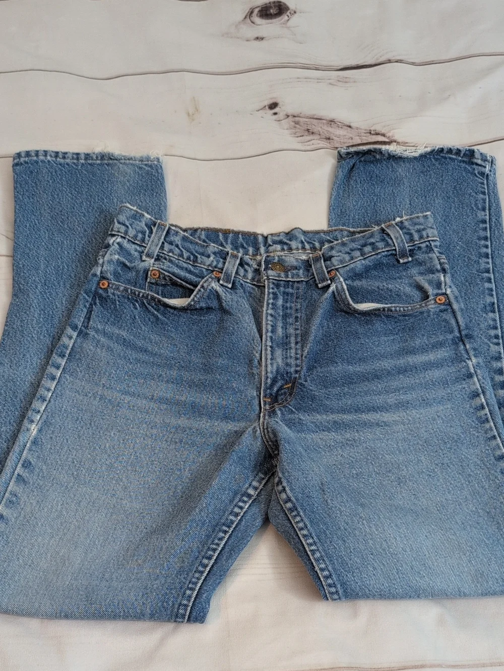 Vintage Levi's Orange Tab Denim Jeans Mens size 32 Waist 33 Length